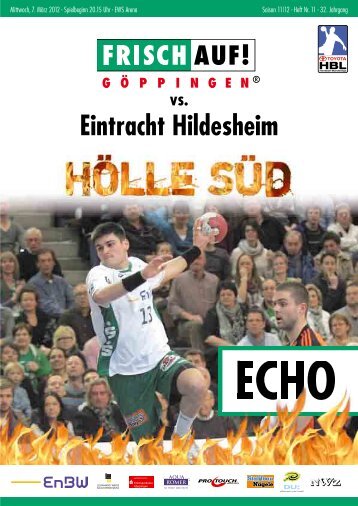 Eintracht Hildesheim - FRISCH AUF! Göppingen