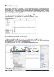 In silico cloning - Bits.vib.be