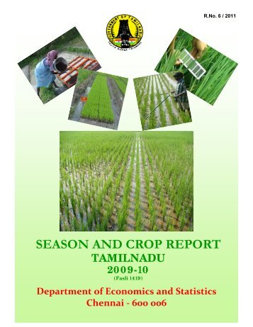 season and crop report tamilnadu 2009-10
