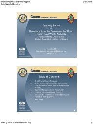 1. ordot dump closure progress - Guam Solid Waste Receivership