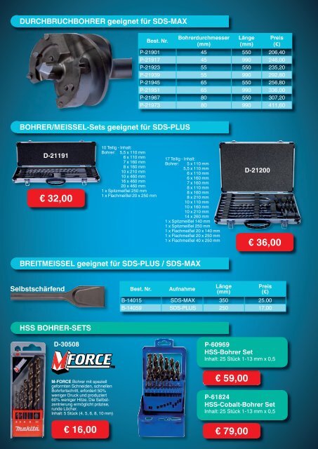 Makita Neuheiten 2010 - freytool Werkzeug Shop