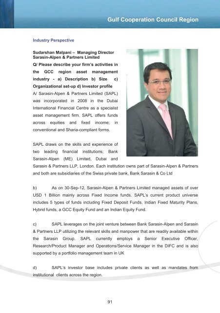 MENA Asset Management Survey 2012 - National Bank of Abu Dhabi