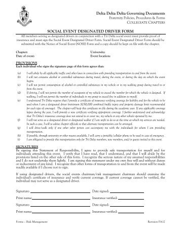 Social Event Designated Driver Form.pdf - Tri Delta