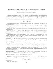 alternative lecture notes - Rational points and algebraic cycles