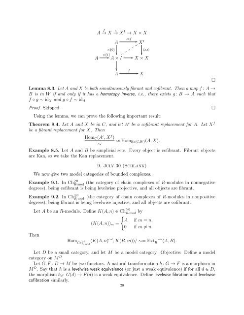 alternative lecture notes - Rational points and algebraic cycles