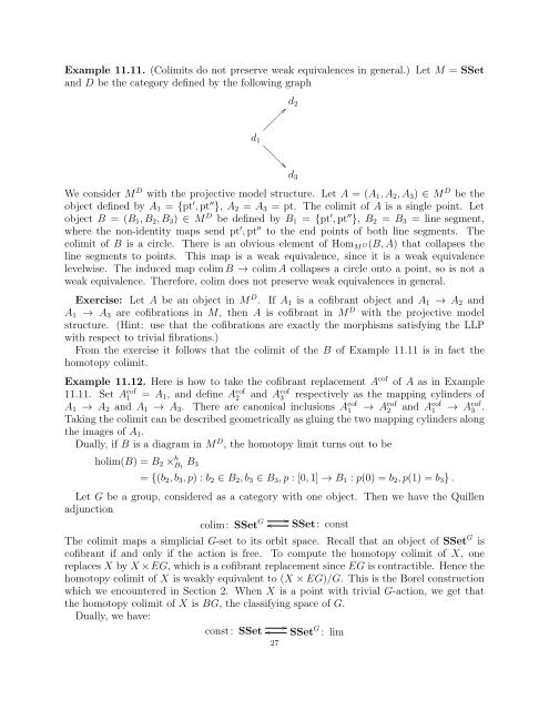 alternative lecture notes - Rational points and algebraic cycles