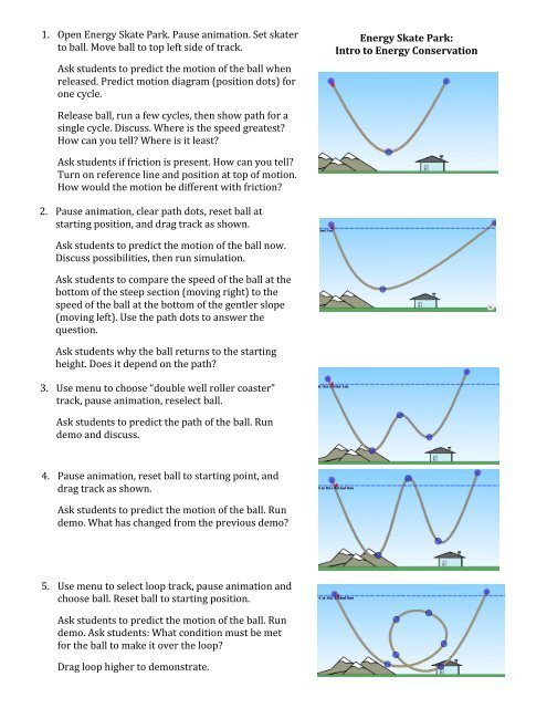 Energy skate park.pdf - PhET