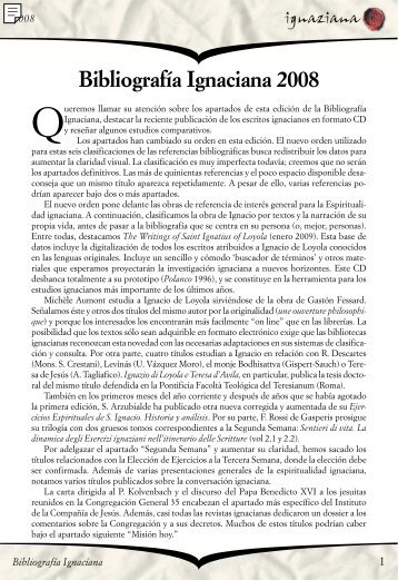 Ignaziana - rivista di ricerca teologica