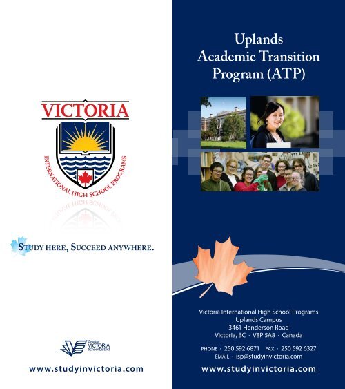 Uplands Academic Transition Program (ATP) - Victoria International ...