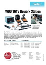 WDD 161V Rework Station