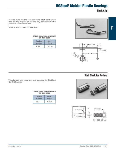 Modified Stock Gearing - Boston Gear