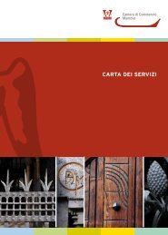 on line - Camera di Commercio di Mantova - Camere di Commercio