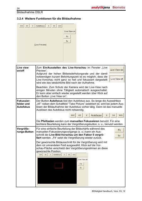 BioDocAnalyze (BDA) digital - Biometra