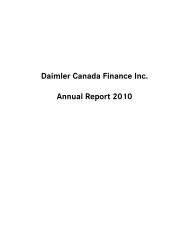 Table of Contents - Daimler
