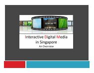 Overview of IDM In Singapore & AWS - Interactive Digital Media ...