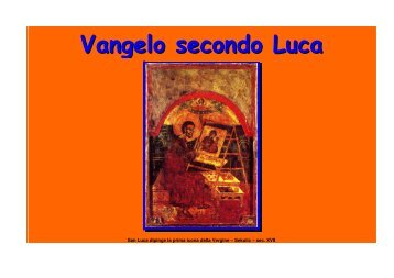 Vangelo secondo Luca - Le Famiglie della Visitazione