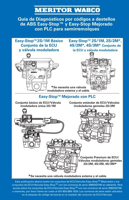 Tp Meritor TP-0173SP - Meritor WABCO