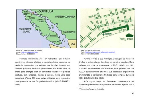 A UTOPIA E A FORMAÇÃO URBANA DE PENEDO - UFRJ