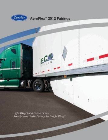 Aeroflex 2012 Fairings - Carrier Transicold Performance Parts Group