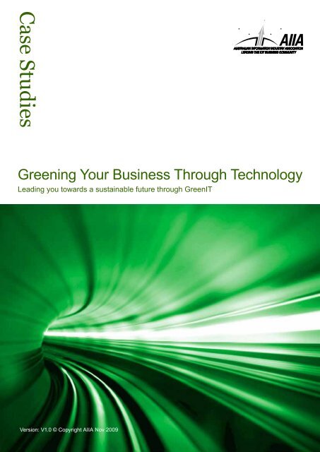 GreenIT Case Studies - WITSA