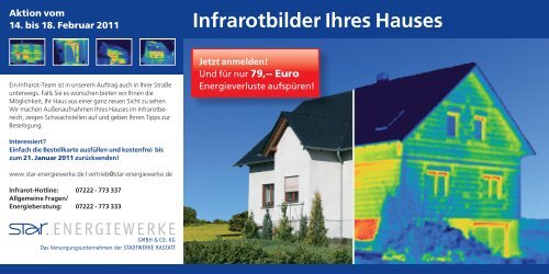 Infrarotbilder Ihres Hauses - star.Energiewerke GmbH & Co. KG