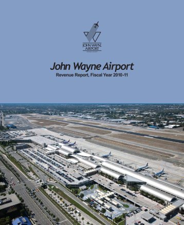 REVENUE REPORT, FISCAL YEAR 2010-2011 - John Wayne Airport