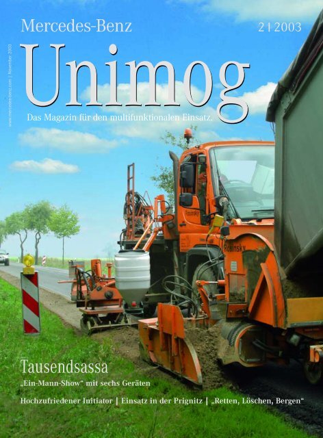 Magazin (2/03) - Unimog Rhein Main