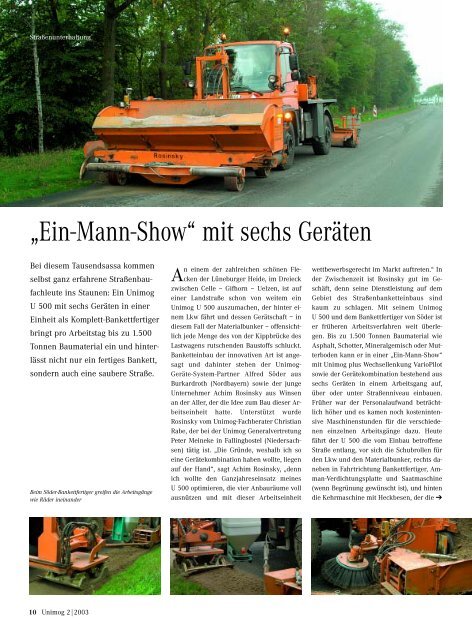 Magazin (2/03) - Unimog Rhein Main
