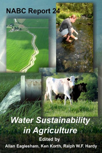Water Sustainability in Agriculture - National Agricultural ...
