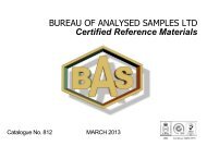 Certified Reference Materials - Chemmea sro