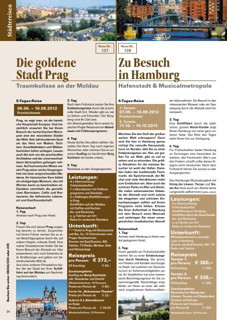 Reise-Katalog 2012 - Friedmann-Reisen