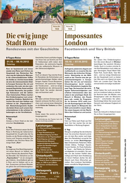 Reise-Katalog 2012 - Friedmann-Reisen