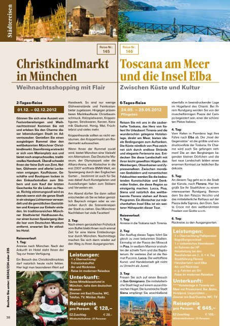 Reise-Katalog 2012 - Friedmann-Reisen