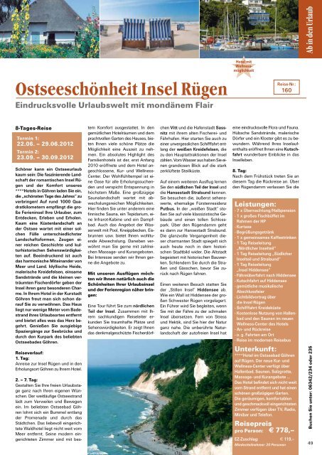 Reise-Katalog 2012 - Friedmann-Reisen