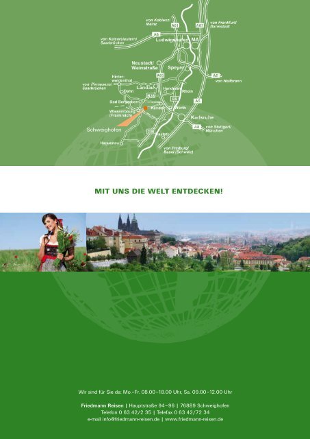 Reise-Katalog 2012 - Friedmann-Reisen