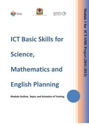 Training Report Phase 1 (June 2012) - final.pdf - ICT4-Science ...