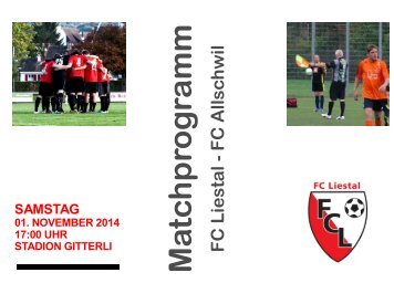 Matchprogramm