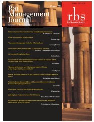 RMJ (July 2011) - Vol 8 Issue 2:RBS Journal.qxd.qxd