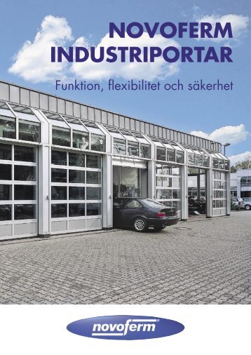 Industriportar broschyr 12 sid.indd - Novoferm