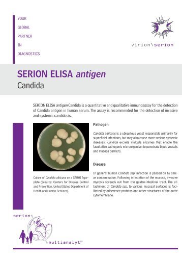 SERION ELISA antigen Candida