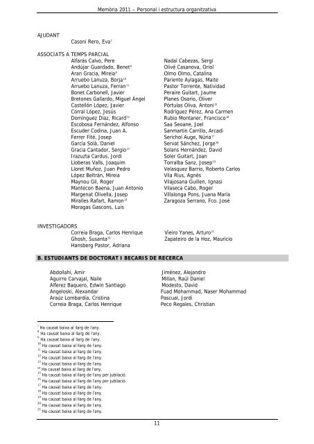 2011 MEMORIA DMA3.pdf - Departament de MatemÃ tica Aplicada ...