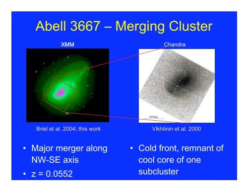 Thermal and Nonthermal Emission at Large Radii in the ... - HEASARC