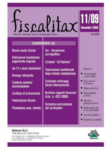 fiscalitax ol - Studio Legale Tributario Avv. Maurizio Villani