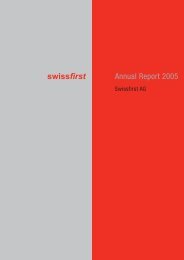 Annual Report 2005 - Bank am Bellevue