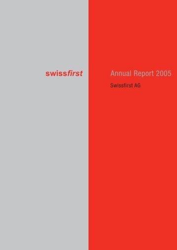 Annual Report 2005 - Bank am Bellevue
