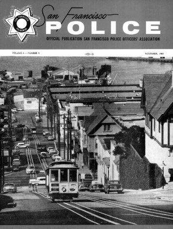 November 1959 - San Francisco Police Officers Association