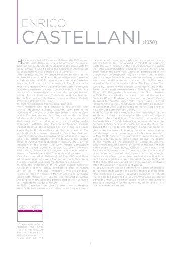 CASTELLANI(1930) - Sem Art