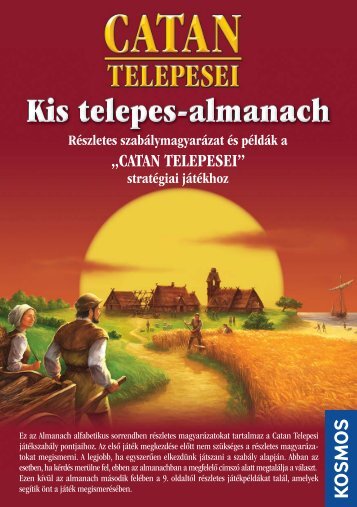 CATAN telepesei Almanach - Okostojasjatek.hu