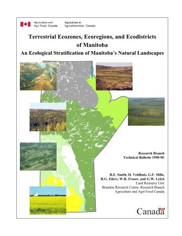 Terrestrial Ecozones, Ecoregions and Ecodistricts of Manitoba