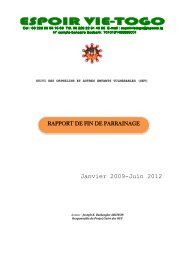 voir le PDF - Espoir vie Togo